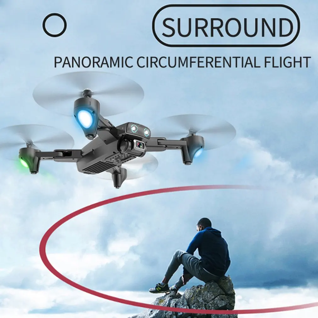 S167 5G Wifi FPV RC Дрон с камерой 4K HD широкоугольный Дрон gps позиционирование дрона складной RC четырехосный самолет