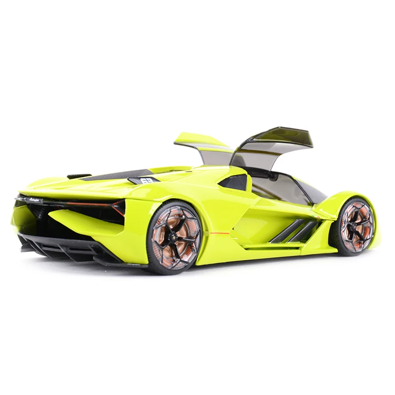 Bburago 1:24 Lamborghini Terzo Millennio Met Hray Alloy Luxury Vehicle Diecast Cars Model Toy Collection Gift 4