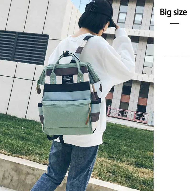 Корейский рюкзак тканевый для девочек школьный женский школьный модный рюкзак для девочек-подростков Mochila Feminina Escolar Bagpack