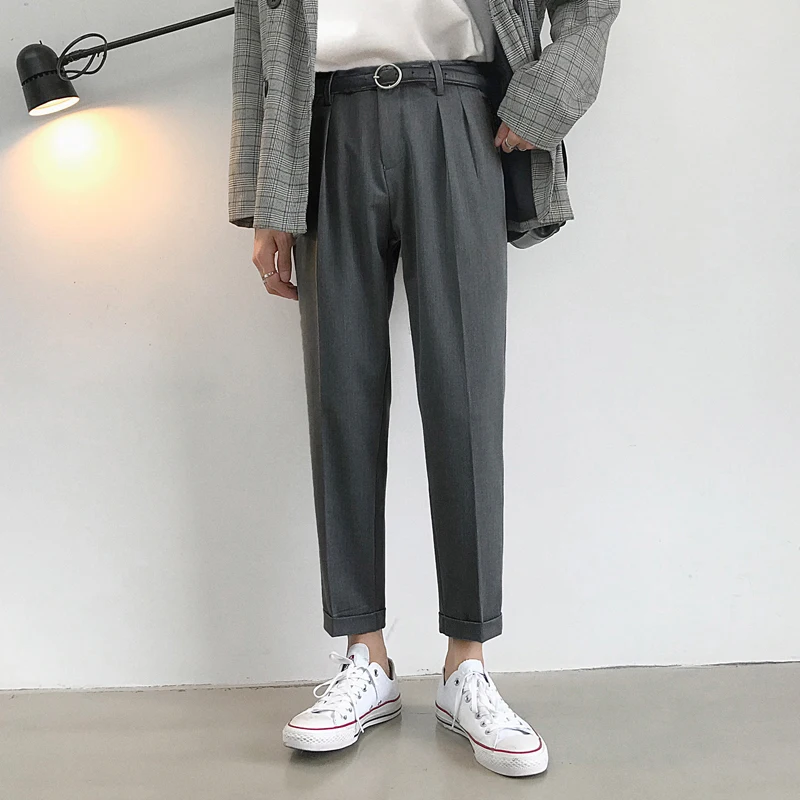 Men Casual Pant Streetwear Fashion Hip 