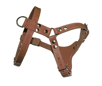 

ARKON harness for dogs № 3 vodilnye leather cognac 90 - 109 cm x 25 mm Arkon