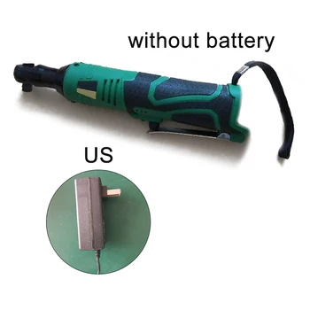 

3/8 18VCordless Right Angle Wrench Ratchet Tool With Charger Kit 230RPM