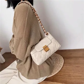 

Bags for Women2020 Diamond Chain Crossbody Bag All-match Trendy Ladies Shoulder Bag Purses and Handbags