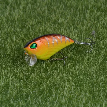 

2020 New 6.5G 55mm Crankbaits Minow Crank Fishing Lure Floating Fishing Lure Jig Head Fishing Baits Pike Pike Wobbler