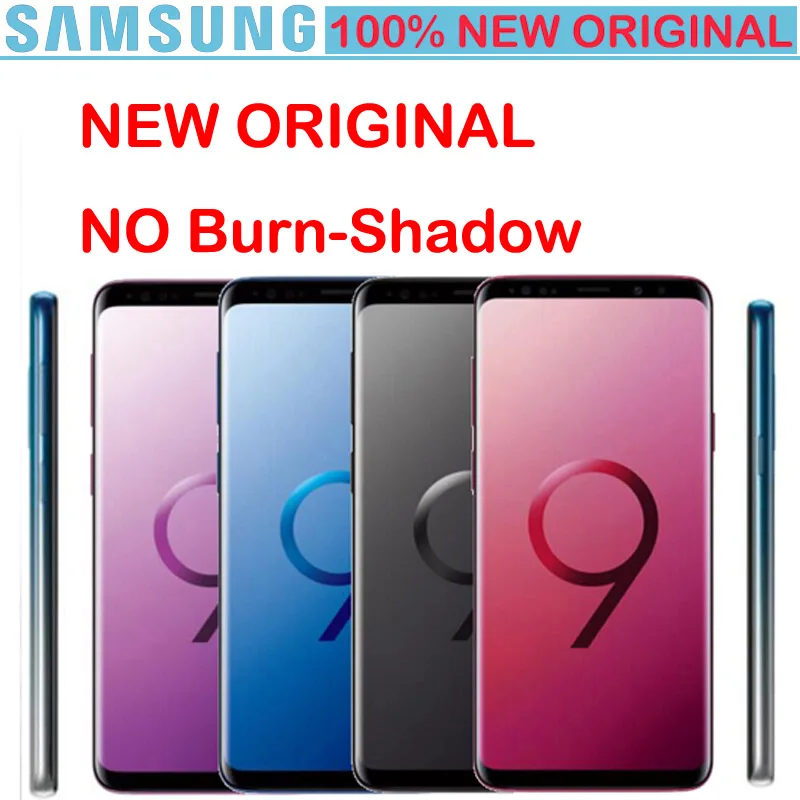 Новый оригинальный Super amoled дисплей для SAMSUNG Galaxy S9 + s9 plus G965 G9650 SM G960 G9600 жк сенсорный