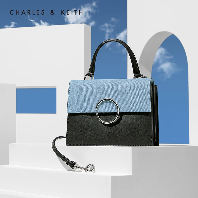 CHARLES＆KEITH Новинка на Весну и Лето2020 CK2-51190029Женская Cумка плечо Декоративная