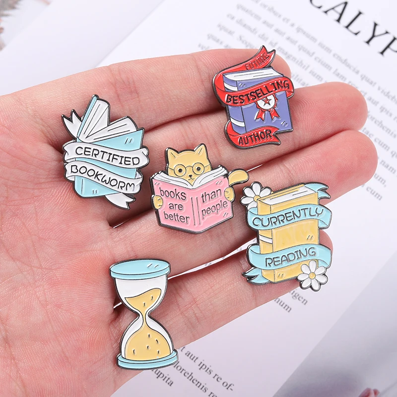 Readers Gonna Read Book Enamel Pin Book Enamel Pin Book Lover Gift Enamel  Lapel Pin Reading Gift 