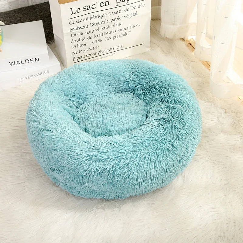 

Willstar Dog Bed Winter Warm Long Plush Sleeping Beds Soild Color Soft Pet Dogs Cat Mat Cushion Dropshipping