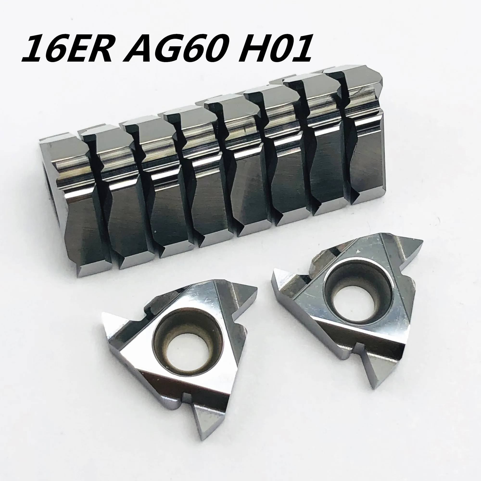 

Aluminum alloy blade 16ER 16IR AG60 new CNC machine tool milling tool metal turning tools 16IR lathe cutting thread cutter