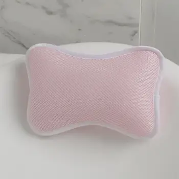 

Spa Non-Slip Cushion Bath Tub Spa Pillow Bathtub Head Rest Pillow And For Neck Bathroom Back Accessories C0F2
