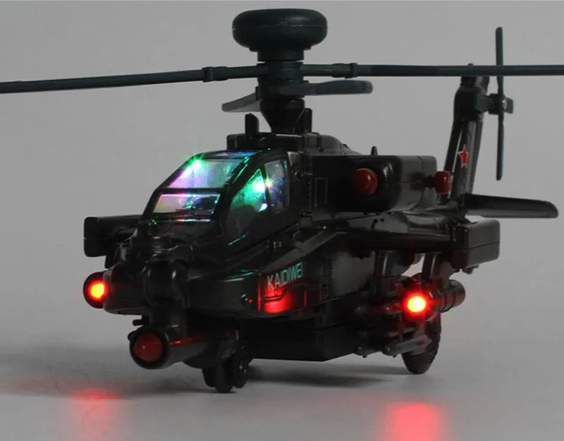 23 см Apache AH-64 Вертолет 1/64 масштаб Millitary модель армейский боец авиационный самолет модели взрослые детские игрушки военные