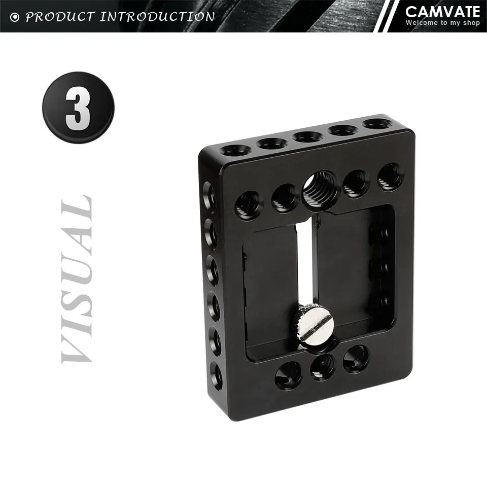 Cheese Plate Camera Baseplate For Canon 60D/70D/50D/40D/5DS/5DSR/7D MarkII/5D Ma
