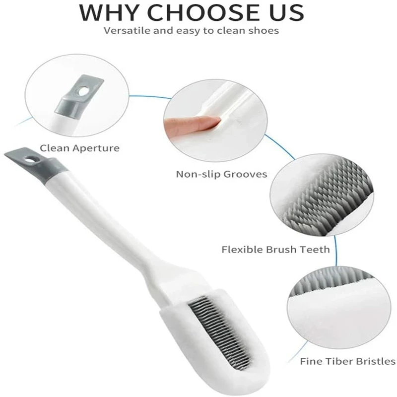 Soft Plush Shoe Brush Cleaner Set