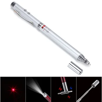 

15cm Pointer Pen Metal Electronic Stationery Instructions Pen Multifunctional Laser Pointer Tool School Educational Supplies
