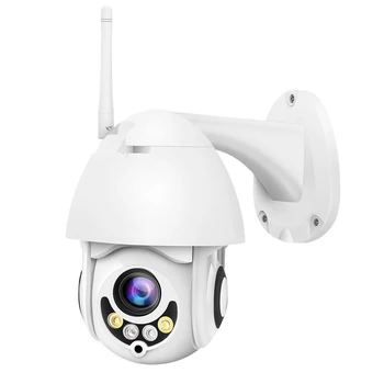 

PTZ IP Camera Dome CCTV Security Cameras WIFI Camera Outdoor H.265X 1080p Speed IP Camera WIFI Exterior 2MP IR Home Surveilance