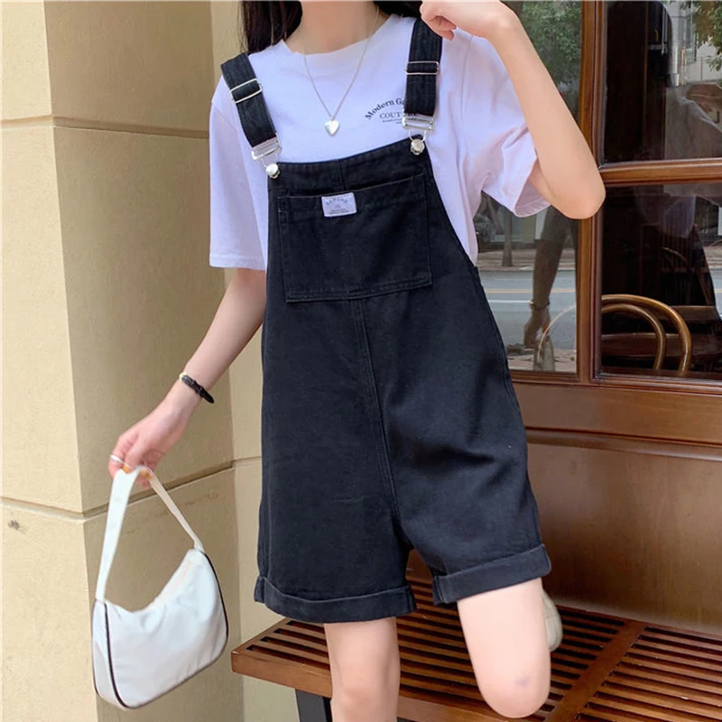 784305-247b06.jpeg 2024 Summer New Trendy Vintage Purple Jean Jumpsuit Women Cotton Wide Legs Bib Female Overalls Woman PersonAlibabaty Performers - Image 1