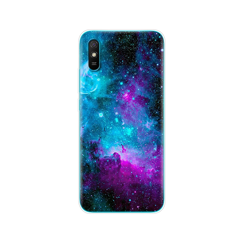 For xiaomi redmi 9A back Case Silicon Back Cover Phone Cases For redmi 9A Soft Case 6.53 inch funds etui bumper coque Cat Flower best phone cases for xiaomi Cases For Xiaomi