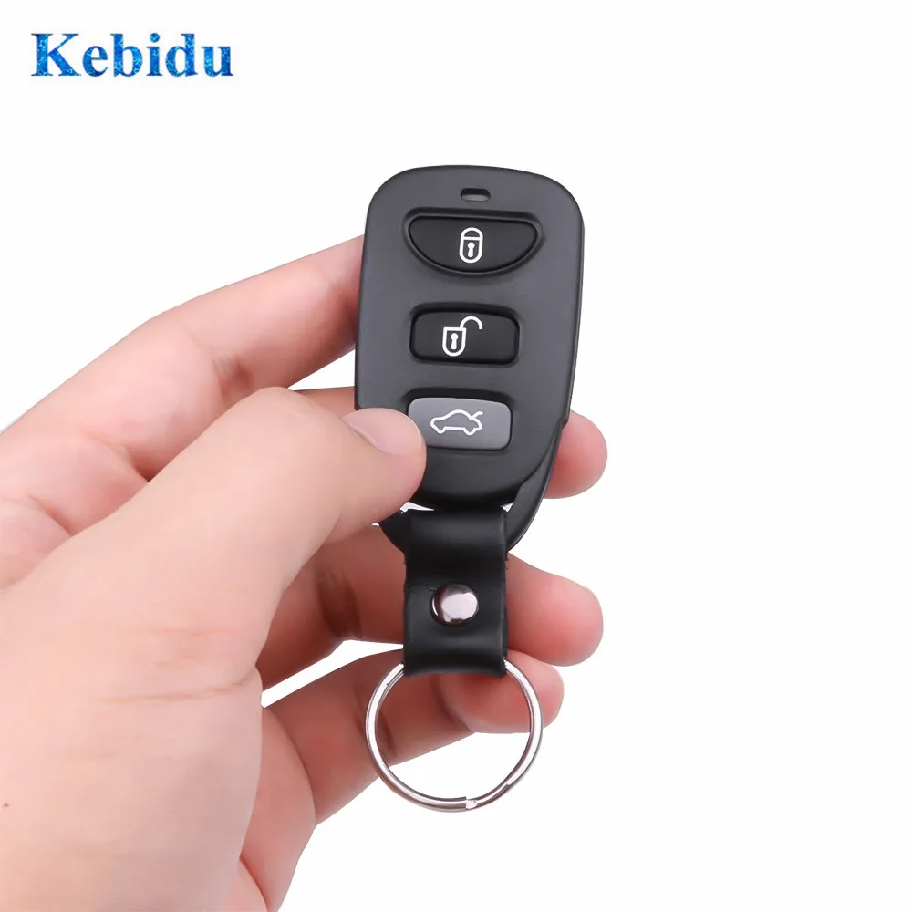 

KEBIDU 4 Channel Remote Control Copy Cloning Duplicator Key Fob A Distance Learning Electric Garage Door Controller 433 MHz RF