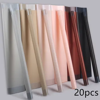 

20pcs Waterproof Flower wrapping paper Lace color matte paper flower packaging Korean style floral Wrapping Material Gift Pack