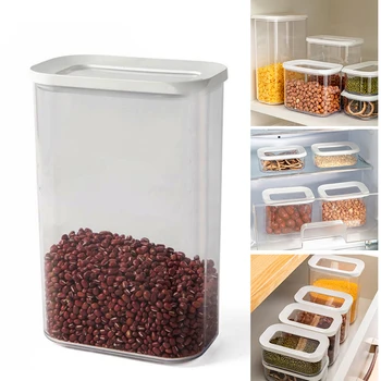 

Storage Box Plastic Food Seal Jar Grains Storage Cans Thickened Moisture-Proof For Kitchen Hogard