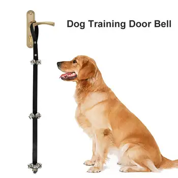 

House Training Potty Training Dog Doorbell for Door Knob Adjustable Door Bell for Puppy