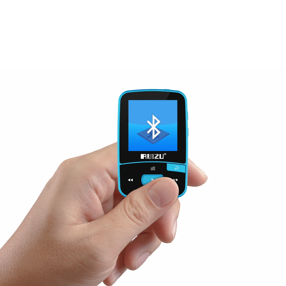 RUIZU X50 Bluetooth спортивный MP3 музыкальный плеер FM радио рекордер Supprot SD карта клип MP3 плеер Bluetooth 8 Гб PK RUIZU X06 X18 X26