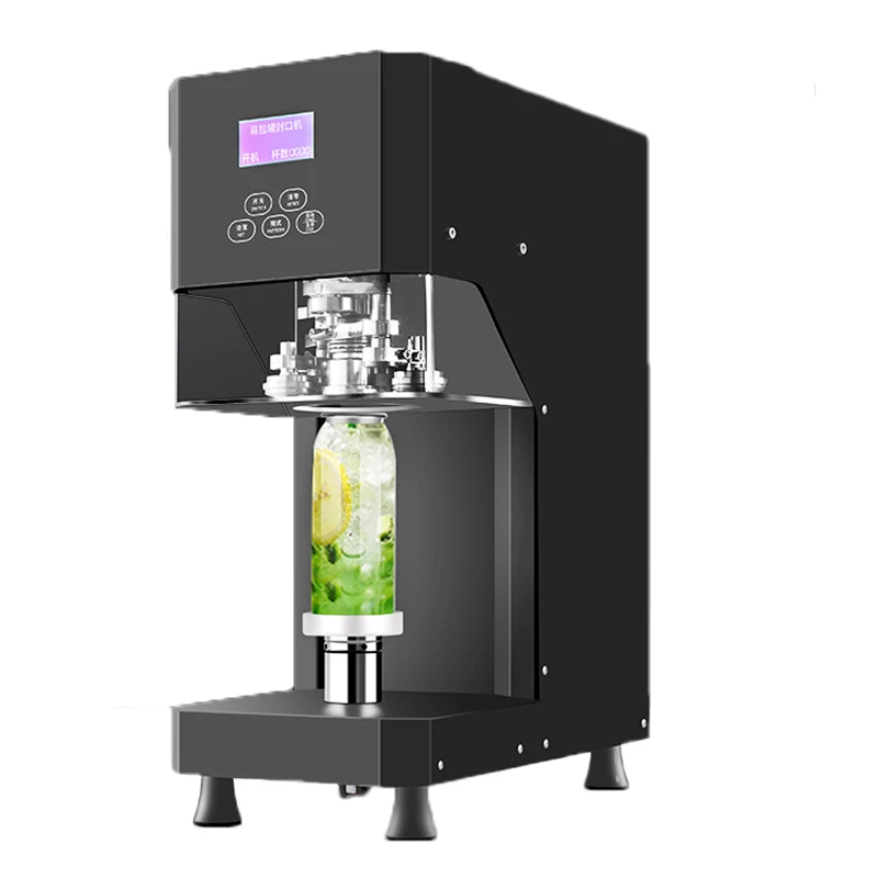 Smart Sealer Commercial Fully Automatic Rotary Capping Machine Can