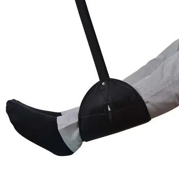 

Travel Foot-Hammock Portable Airplane Footrest Hanging Legrest Sling For Train Office