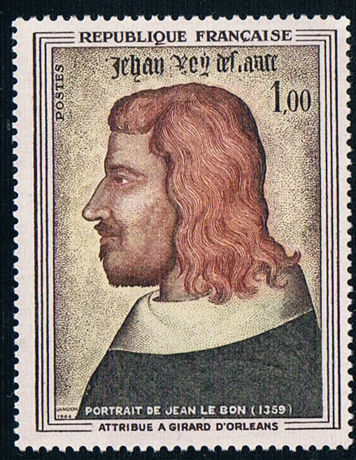 FR3005 Французский штамп 1964 художественная серия &quotJean Le Bang II&quot живопись и