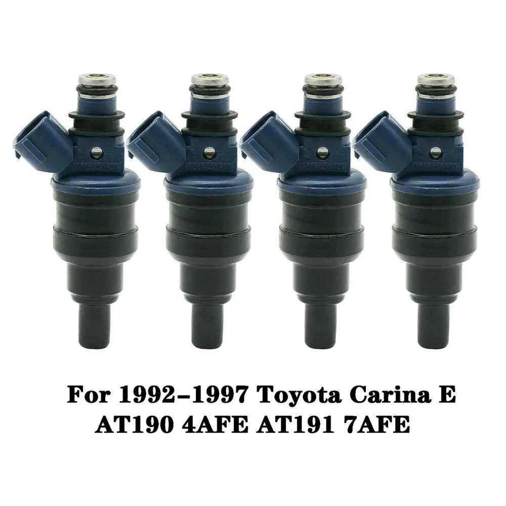 4 шт. новый топливный инжектор форсунки для 92-97 Toyota Carina E AT190 4AFE AT191 7AFE 23250-02030 2320902030 |
