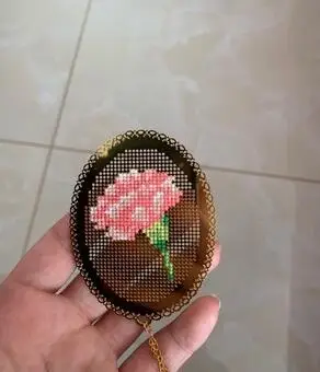 DIY ремесло Стич вышивки крестиком Закладка гнезда пластиковая ткань рукоделие Вышивка ремесла счетный крест-Набор для вышивки - Цвет: 783