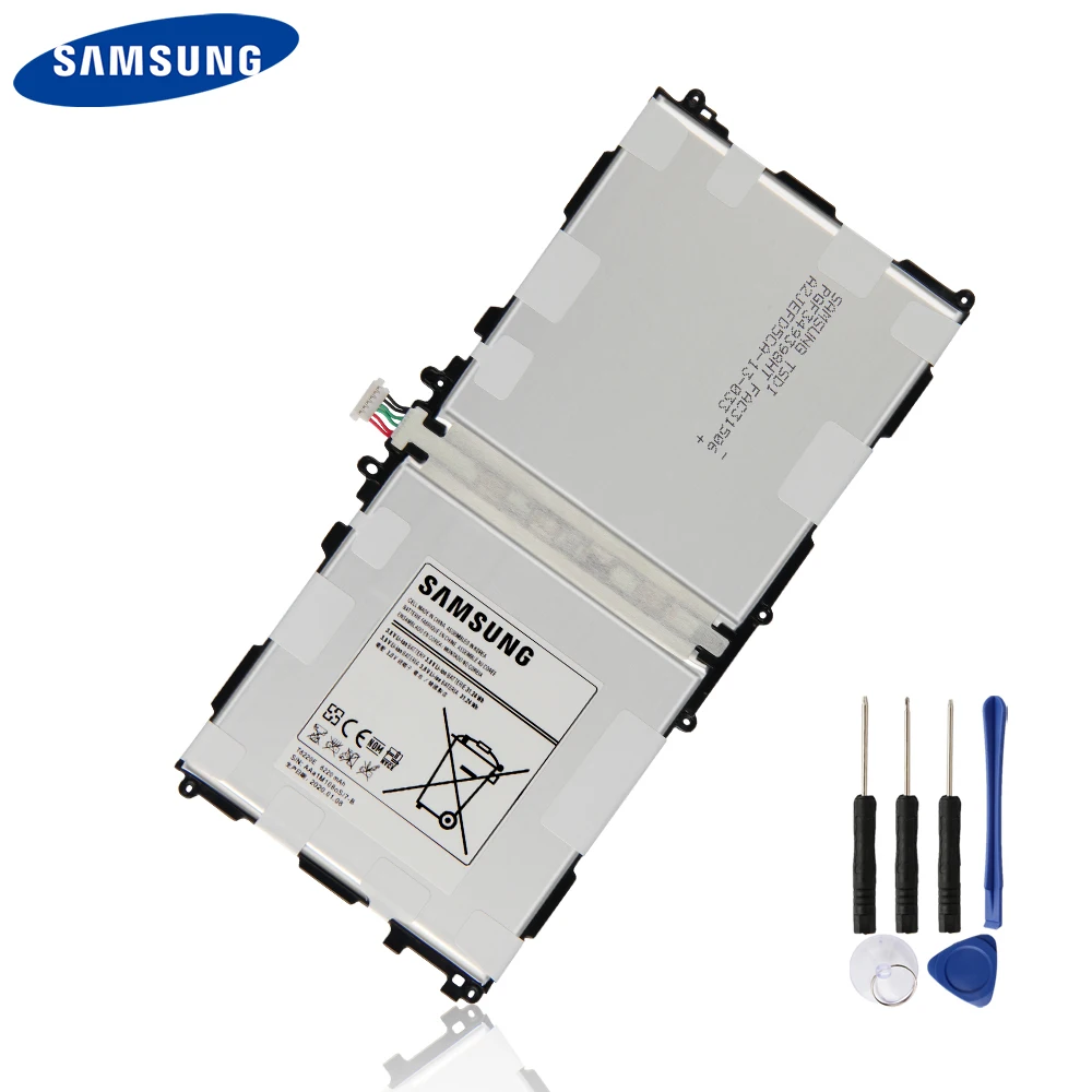 Оригинальная запасная батарея для планшета T8220E/C/U/K Samsung GALAXY Note 10 1 Tab Pro P600 P601 P605K SM