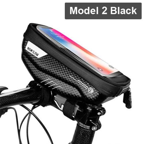 WILD MAN Bicycle Front Frame Bag Cycling Bike Tube Pouch Holder Saddle Pan SS6