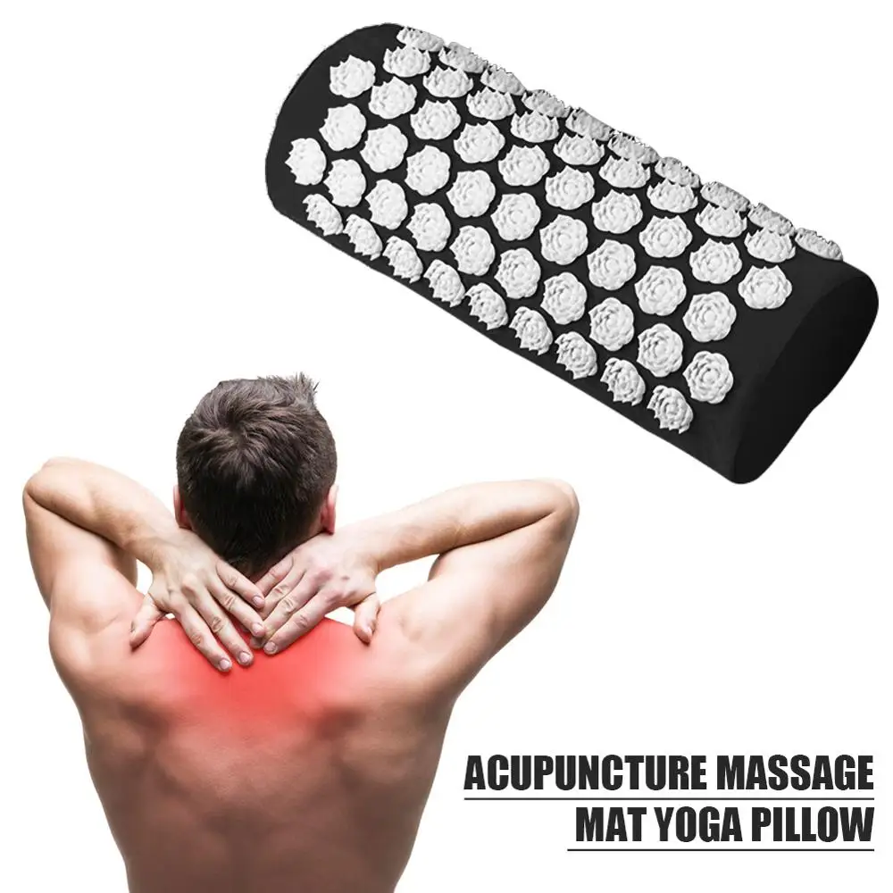 66 x 42cm Massager Cushion Massage  Fitness Yoga Spike Mat Lotus Acupuncture Massage Mat Bed Pilates Yoga Massager Cushion Fit