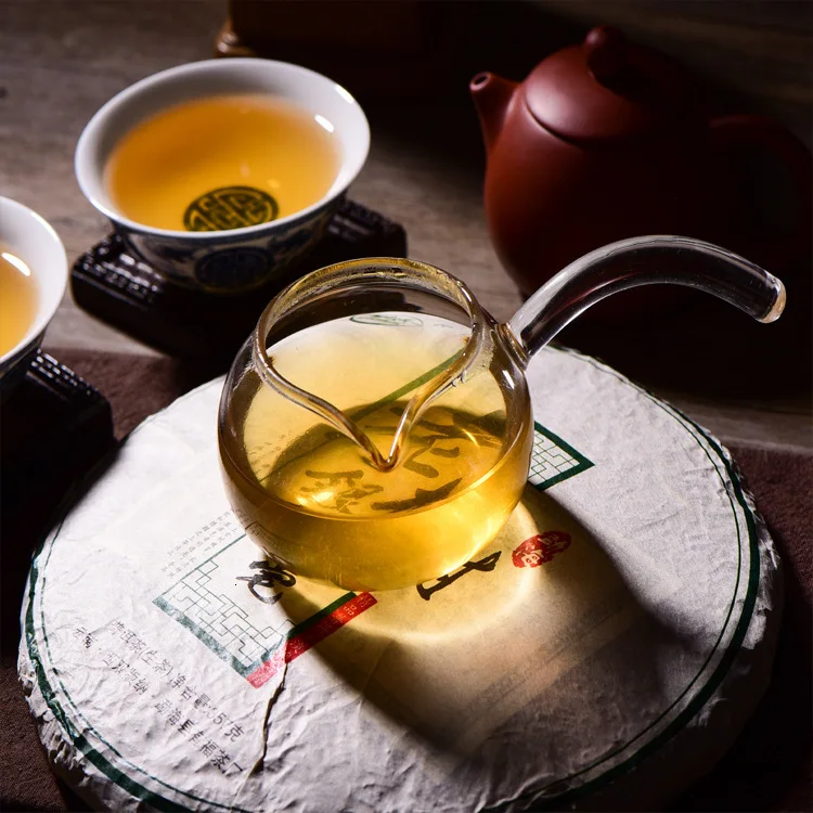 Года китайский чай Menghai Raw pu er A++ освежающий экологический органический зеленый чай Seven You puer чай торт Пуэр pu erh чай