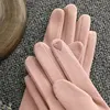 Women Winter Keep Warm Soft Breathable Touch Screen Driving Gloves Female Elegant Snowflake Embroidery Sport Cycling Mittens I14 ► Photo 3/6