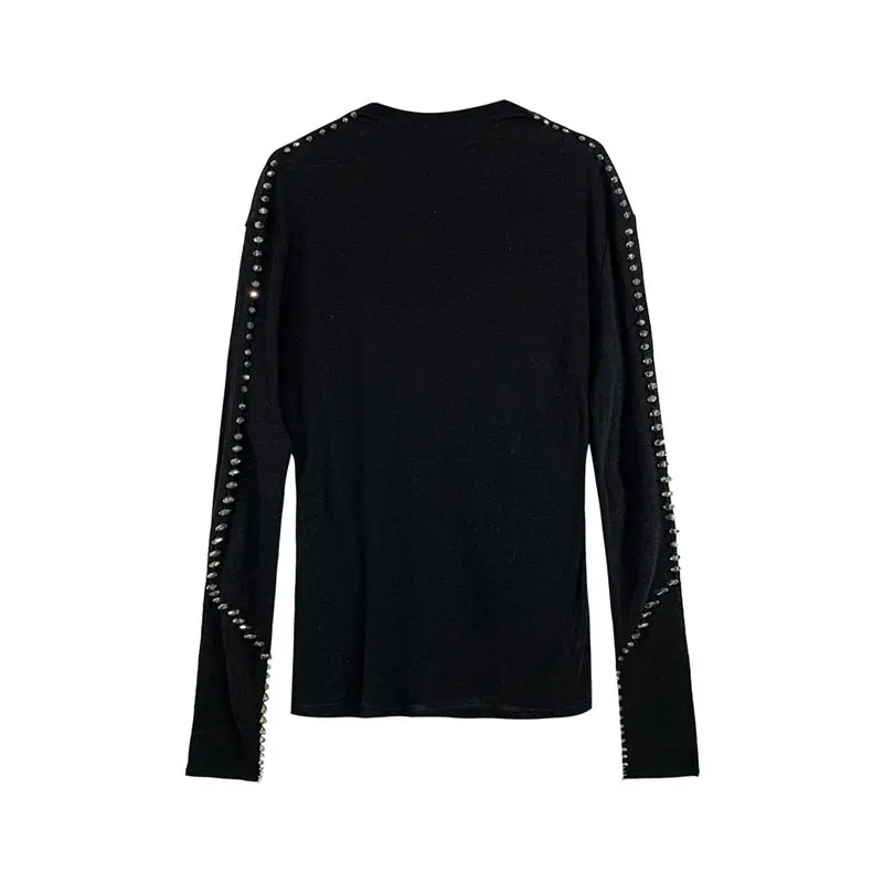 XITAO Women Pleated T Shirt 2020 Autumn Pullover