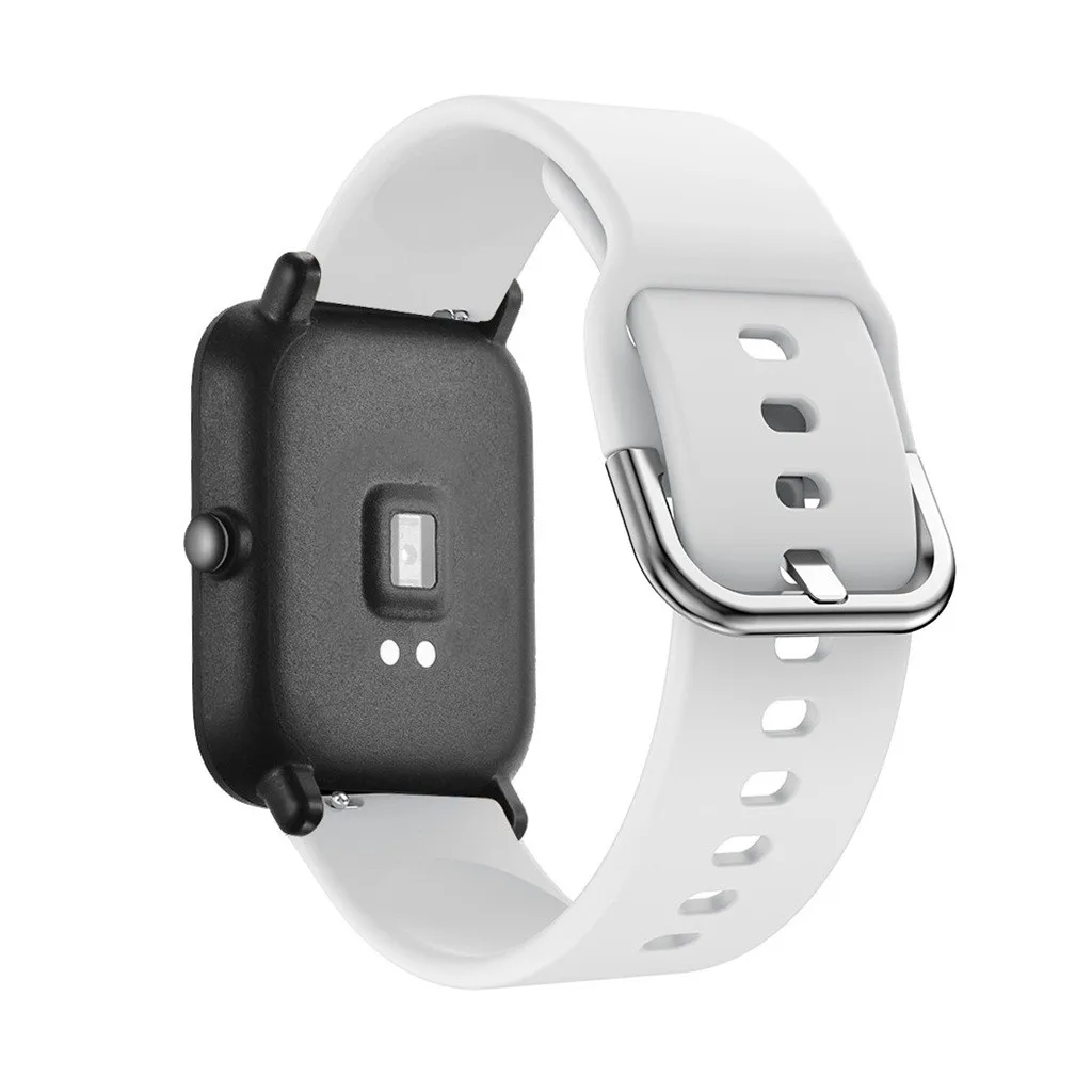 Soft Silicone Replacement Watch Band Straps For Xiaomi Huami Amazfit Bip Youth Watch Wrist Bracelet Strap For Sports 2020 top selling product 2020 Silicone Replacement Watch Band Straps for Xiaomi Huami Amazfit Bip Youth Watch Support Wholesale