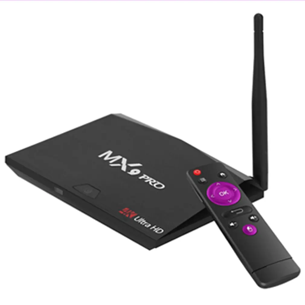 Mx9 Pro tv Box Android 8,1 Rk3328 четырехъядерный 2,4g/5g Wifi 4,1 Slimme приставка Hdr10 4 K Mediaspeler