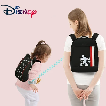 

Disney Leather Mummy diaper bags with mini kids bag Insulation With USB heater Mother Nappy backpack DPB44