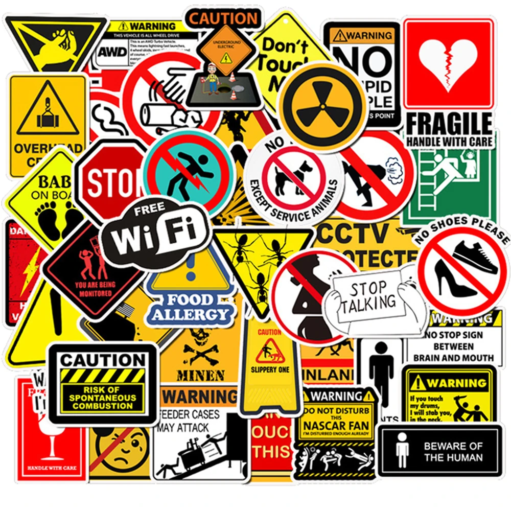 Anime Warning Signs You Are Entering An Otaku's Zone Sticker for Sale by  Animangapoi