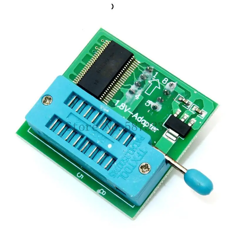 Адаптер 1,8 в для Iphone или материнской платы, 1,8 в, SPI Flash SOP8, DIP8, W25, MX25, используется на программаторах TL866CS, TL866A, EZP2010, EZP2013, CH341