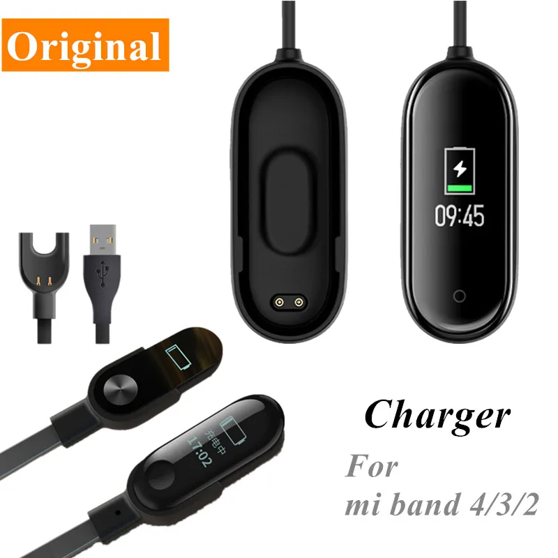 Chargers For Xiaomi Mi Band 4 3 Replacement Cord USB Charging Smart Wristband Accessorice band 2 Cable | Электроника