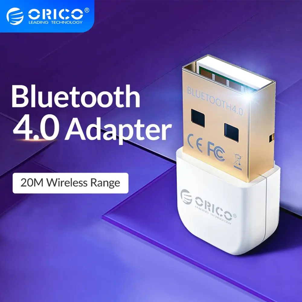 

ORICO Mini Wireless USB Bluetooth 4.0 Adapter for PC Laptop Computer Bluetooth Transmitter Dongle Adapter Music Sound Receiver