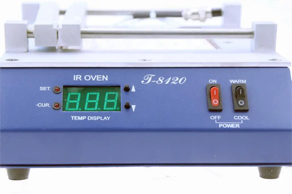 

Free shipping T-8120 120*120mm SMD Infrared Preheating PID Temperature Controlling Preheating Station heating Plamform