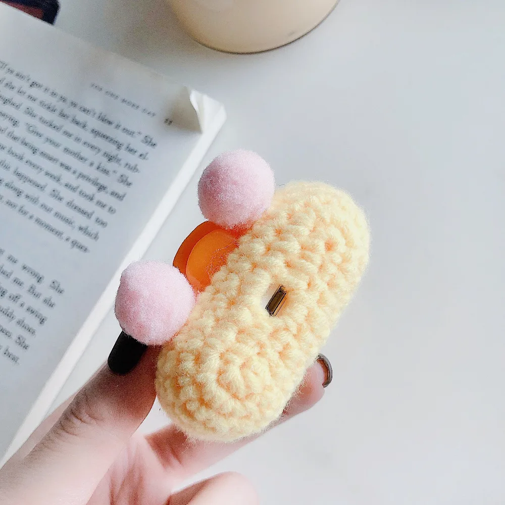 Вязаный чехол для Airpods Pro, чехол для наушников, чехол для наушников, чехол для Air pods Pro, чехол для Airpods Pro Funda