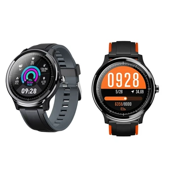 

Smart Watch 1.3 Inch Full-Fit Round Retina Display Bluetooth Watch IP68 Waterproof for Climbing Outdoor Sports