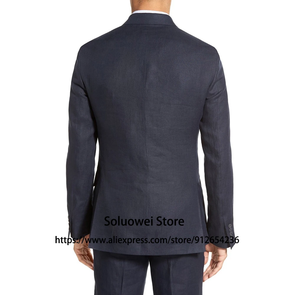 Classic Black Slim Fit Mens Suits Groom For Wedding Tuxedo 3 Piece Jacket Vest Pants Set Formal Business Blazer Terno Masculino