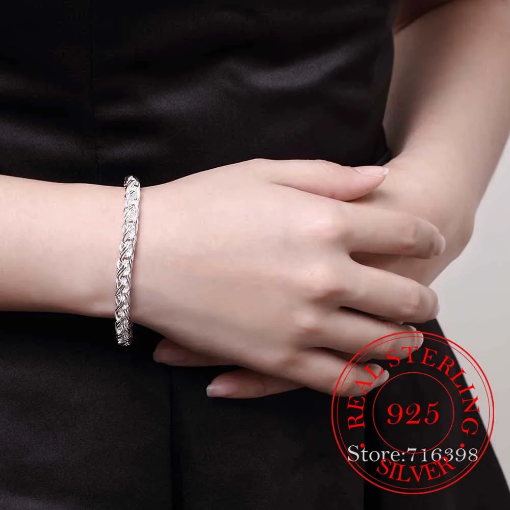 Mortilo Dainty Pure Silver Bracelet Sterling Silver Gypsophila Bracelet  Fashion Jewelry Silver Bangle Bracelets For Women - Walmart.com