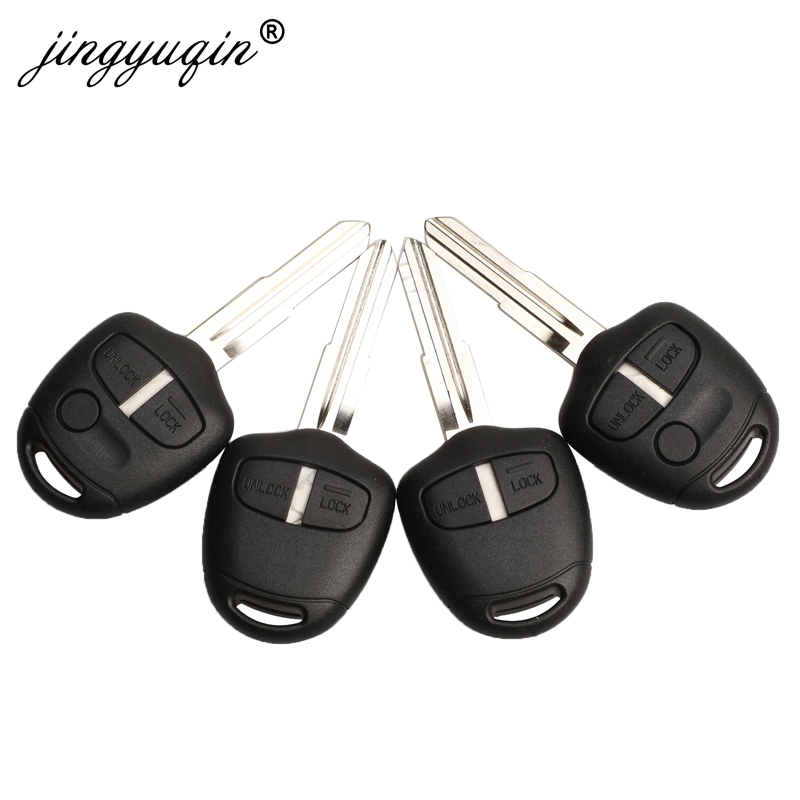 Jingyuqin 2/3 кнопочная модель для Mitsubishi Lancer EX Evolution Grandis Outlander key Shell MIT8/MIT11 Blade|Ключ от